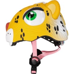 Casque Vélo - CRAZY SAFETY - Léopard - Taille S (49-55cm)