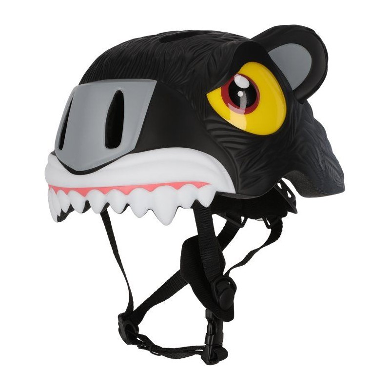 Casque Vélo - CRAZY SAFETY - Panthere - Taille S (49-55cm)