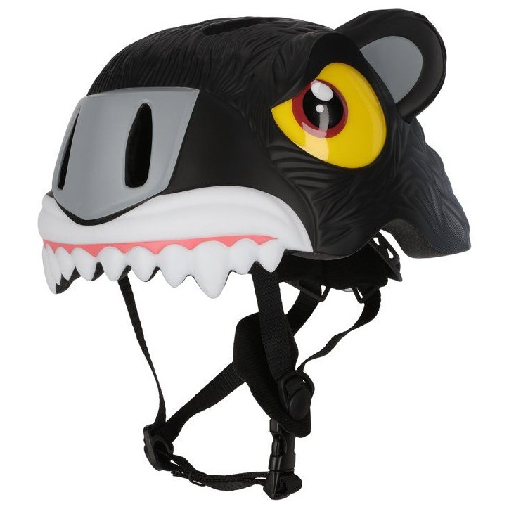 Casque Vélo - CRAZY SAFETY - Panthere - Taille S (49-55cm) Casque Vélo - CRAZY SAFETY - Panthere - Taille S (49-55cm)