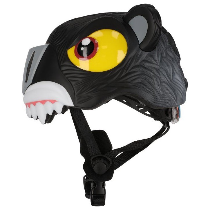 Casque Vélo - CRAZY SAFETY - Panthere - Taille S (49-55cm) Casque Vélo - CRAZY SAFETY - Panthere - Taille S (49-55cm)