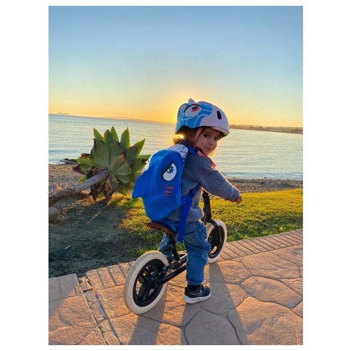 Casque Vélo - CRAZY SAFETY - Requin - Taille S (49-55cm) Casque Vélo - CRAZY SAFETY - Requin - Taille S (49-55cm)