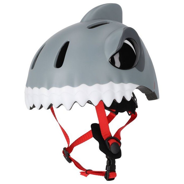 Casque Vélo - CRAZY SAFETY - Requin - Taille S (49-55cm) Casque Vélo - CRAZY SAFETY - Requin - Taille S (49-55cm)