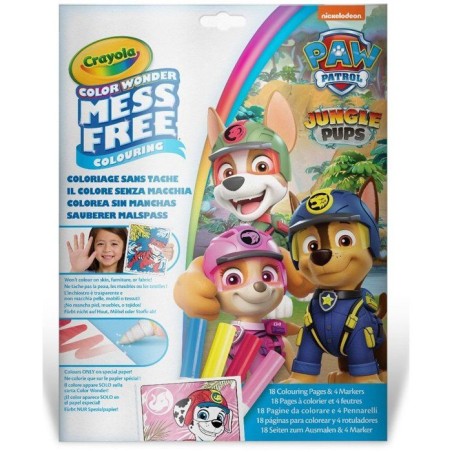 Set de coloriage - CRAYOLA - Color Wonder - Pat'Patrouille - Livre + 4