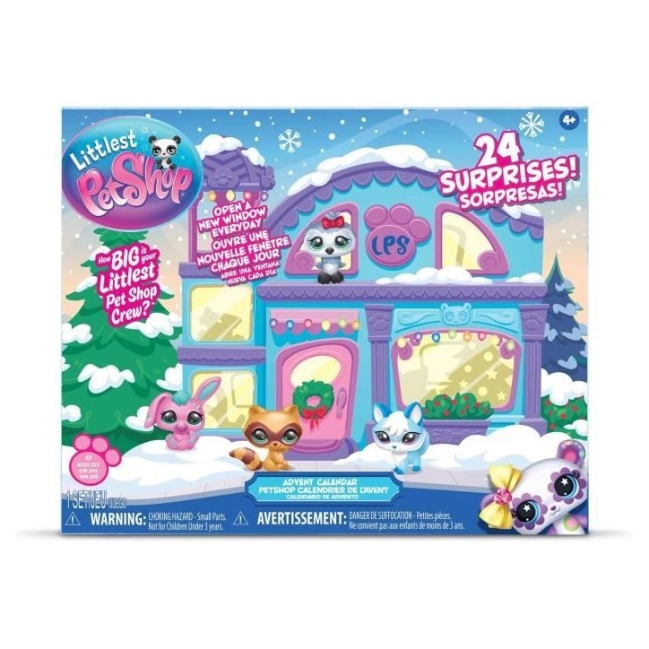 Calendrier de l'Avent - BANDAI - Littlest Pet Shop - BF00758 - Edition 2025