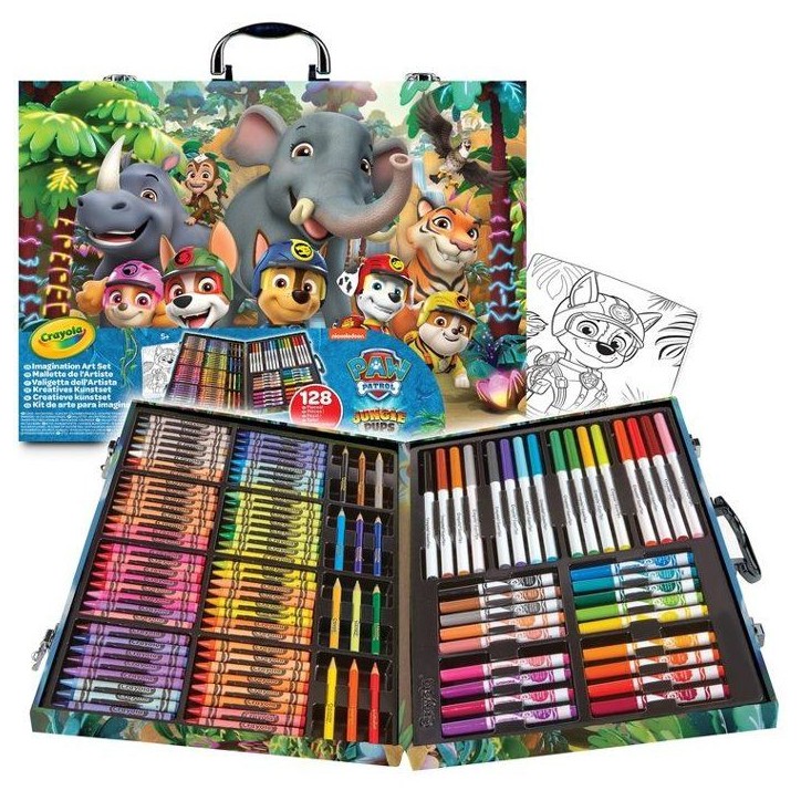 Malette de coloriage - CRAYOLA - Inspiration Art Case - Pat' Patrouille - Des 5 ans Malette de coloriage - CRAYOLA - Inspiration Art Case - Pat' Patrouille - Des 5 ans
