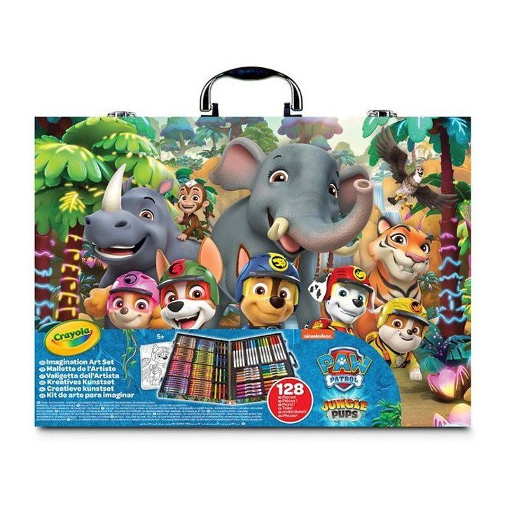 Malette de coloriage - CRAYOLA - Inspiration Art Case - Pat' Patrouille - Des 5 ans Malette de coloriage - CRAYOLA - Inspiration Art Case - Pat' Patrouille - Des 5 ans