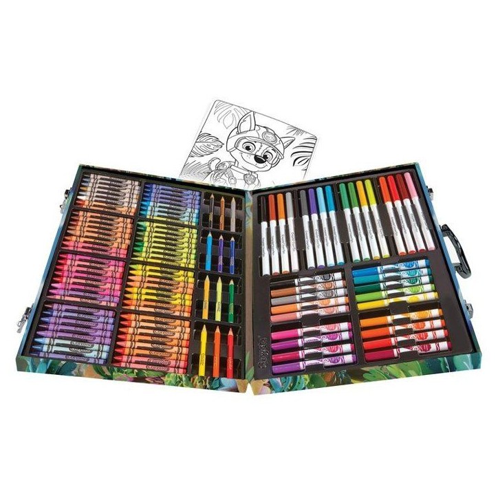Malette de coloriage - CRAYOLA - Inspiration Art Case - Pat' Patrouille - Des 5 ans Malette de coloriage - CRAYOLA - Inspiration Art Case - Pat' Patrouille - Des 5 ans