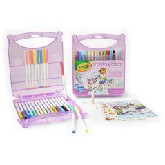 Malette de feutres lavables - CRAYOLA - Coffret Create & Color - 65 pi