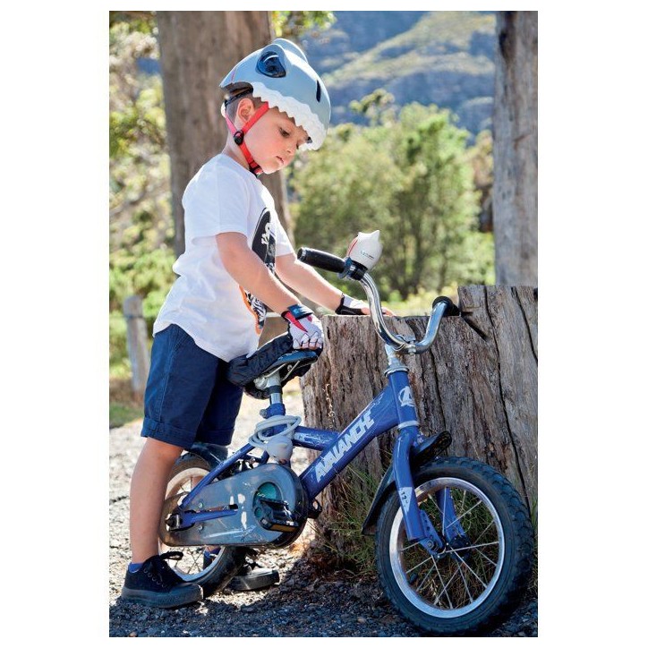 Casque Vélo - CRAZY SAFETY - Requin - Taille M (54-59cm) Casque Vélo - CRAZY SAFETY - Requin - Taille M (54-59cm)