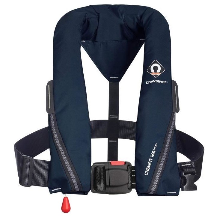Gilet de sauvetage - CREWSAVER - CREWFIT 165N Sport - Automatique - Sans harnais - Bleu marine Gilet de sauvetage - CREWSAVER - CREWFIT 165N Sport - Automatique - Sans harnais - Bleu marine