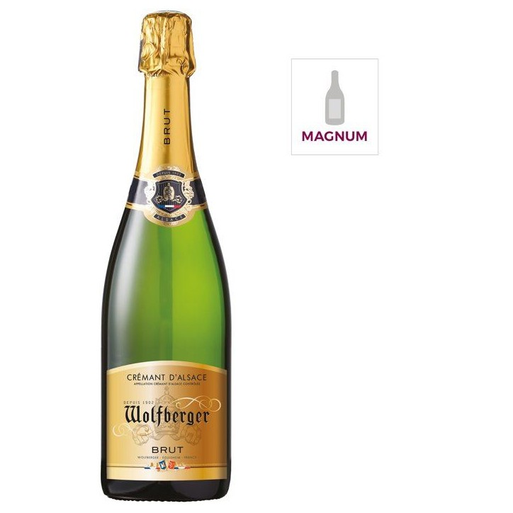 Magnum Wolfberger Crémant d'Alsace Brut - 150cl