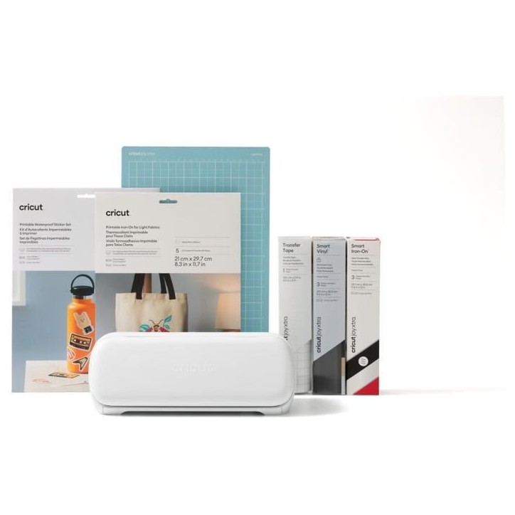 Coffret de démarrage - CRICUT - JOY XTRA - Blanc Coffret de démarrage - CRICUT - JOY XTRA - Blanc