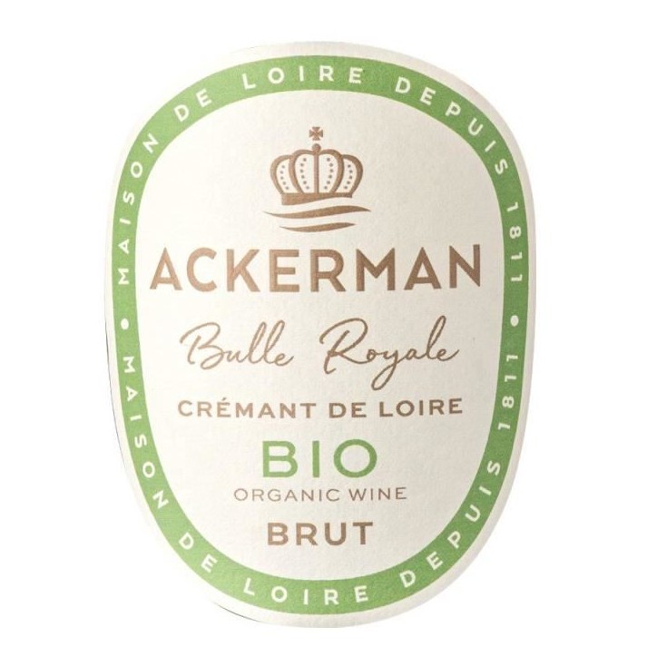 Ackerman Bulle Royale Crémant de Loire Bio Brut - 75cl