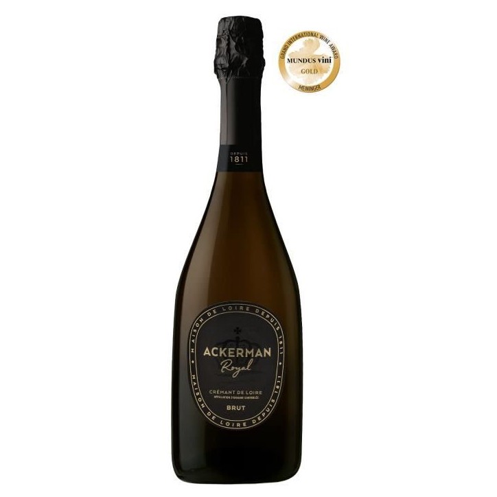Ackerman 2022 Crémant de Loire Brut - Vin blanc de la Loire