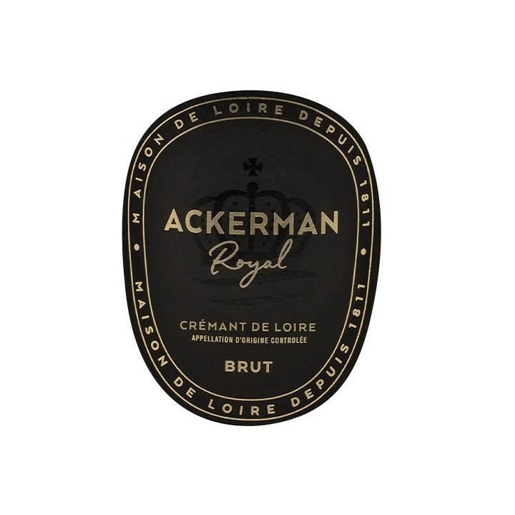 Ackerman 2022 Crémant de Loire Brut - Vin blanc de la Loire