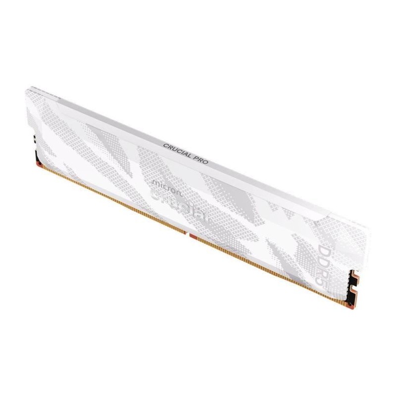Mémoire gamer - CRUCIAL Pro OC - CP16G64C32U5W - 16 Go DDR5-6400 UDI