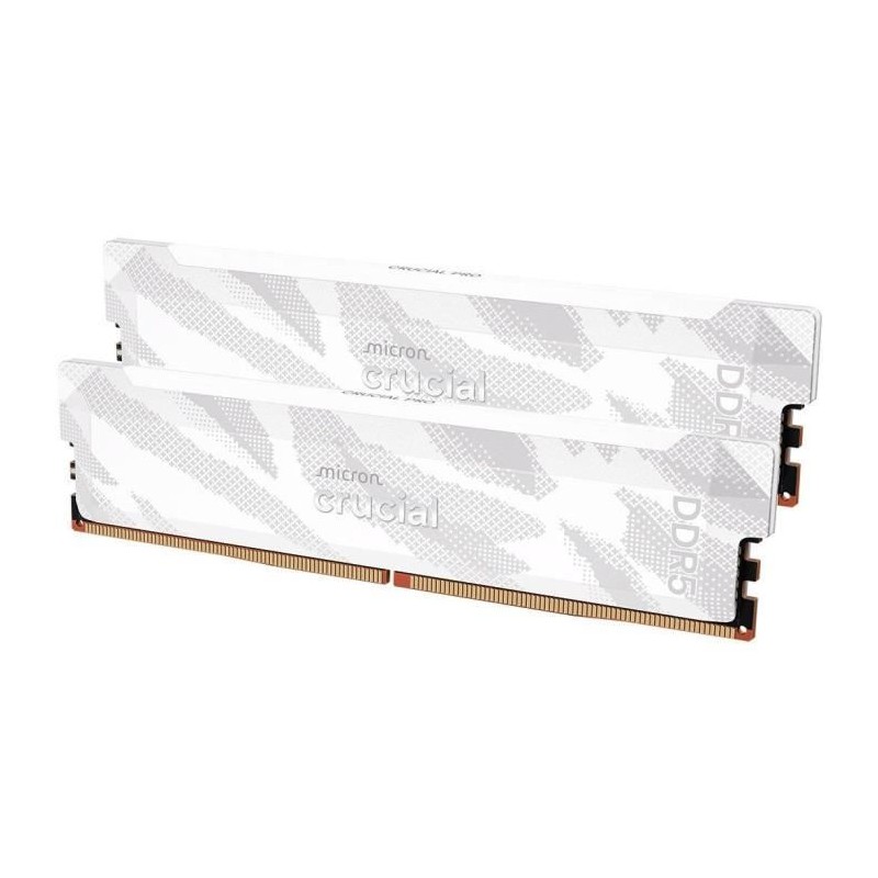 Kit mémoire gamer - CRUCIAL Pro OC - CP2K16G64C32U5W - 32 Go (2x 16