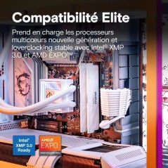 Kit mémoire gamer - CRUCIAL Pro OC - CP2K16G64C32U5W - 32 Go (2x 16