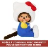 Peluche - BANDAI - Monchhichi - SE205035 - Hello Kitty Assis - 20 cm