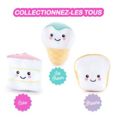 Canal Toys - Airbrush Plush - Mini peluche Food'tastic a décorer avec