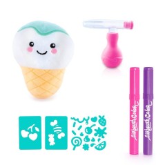 Canal Toys - Airbrush Plush - Mini peluche Food'tastic a décorer avec