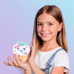 Canal Toys - Airbrush Plush - Mini peluche Food'tastic a décorer avec