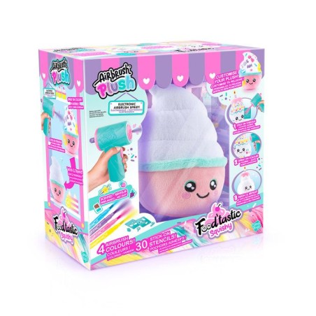 Canal Toys - Airbrush Plush – Peluche Squishy Food'tastic a décorer