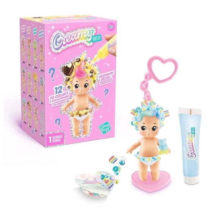 Creamy Deco - Baby 1 pack aléatoire a personnaliser - Modele aléatoire Canal Toys