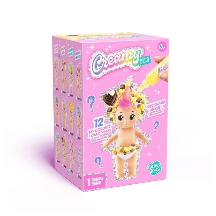 Creamy Deco - Baby 1 pack aléatoire a personnaliser - Modele aléatoire Canal Toys