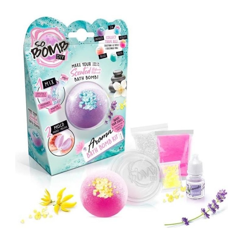 Kit pour bombe de bain effervescente - CANAL TOYS - So DIY - Aromathé