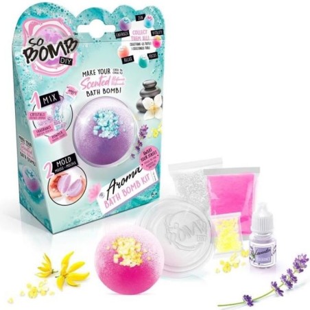 Kit pour bombe de bain effervescente - CANAL TOYS - So DIY - Aromathé