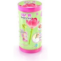 Canal Toys – BLOOM – Stylo Fleur a Construire – Encre pailletée et parfumée – 6 fleurs a collectionner – BLM 001