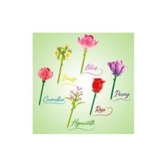 Canal Toys – BLOOM – Stylo Fleur a Construire – Encre pailletée