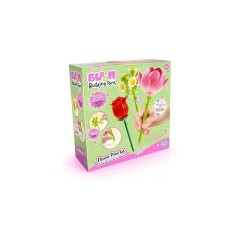Stylo Fleur a Construire – Pack de 3 – Rose, Lotus et Marguerite -