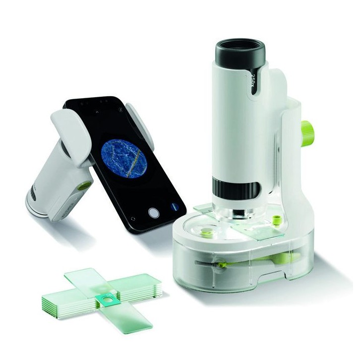 Canal Toys - So Science - Microscope Portable 250X avec support smartphone et accessoires - COS 001 Canal Toys - So Science - Microscope Portable 250X avec support smartphone et accessoires - COS 001