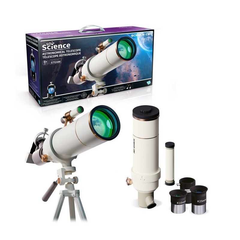 Canal Toys - So Science - Télescope astronomique avec support smartph