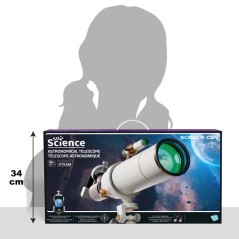 Canal Toys - So Science - Télescope astronomique avec support smartph