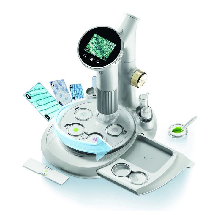 Canal Toys - So Science - Microscope vidéo Vision 1000 avec écran intégré, base rotative et capture photo/vidéo - COS 007 Canal Toys - So Science - Microscope vidéo Vision 1000 avec écran intégré, base rotative et capture photo/vidéo - COS 007