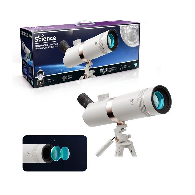 Canal Toys - So Science - Télescope Horizon Star avec support smartph