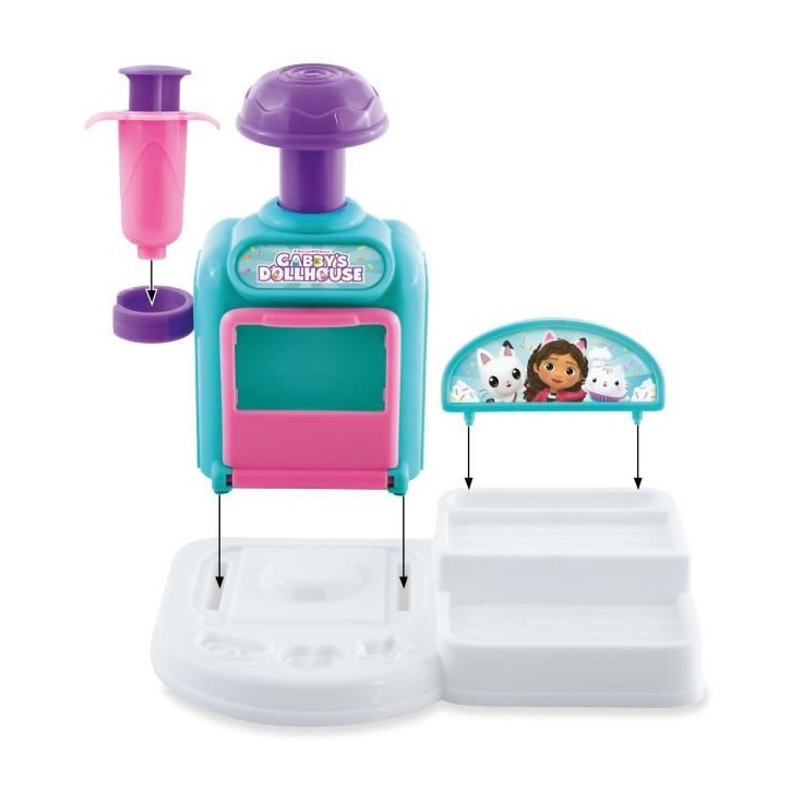 Canal Toys - GABBY ET LA MAISON MAGIQUE - La Cuisine de P'tichou en Pâte a Modeler - GAB 022 Canal Toys - GABBY ET LA MAISON MAGIQUE - La Cuisine de P'tichou en Pâte a Modeler - GAB 022