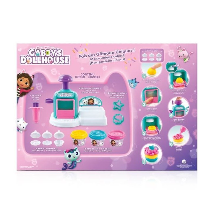 Canal Toys - GABBY ET LA MAISON MAGIQUE - La Cuisine de P'tichou en Pâte a Modeler - GAB 022 Canal Toys - GABBY ET LA MAISON MAGIQUE - La Cuisine de P'tichou en Pâte a Modeler - GAB 022