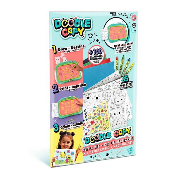 Canal Toys - Arts & Crafts - Doodle Copy Kit de Recharge - Des 4 ans - LIT 006 Canal Toys - Arts & Crafts - Doodle Copy Kit de Recharge - Des 4 ans - LIT 006