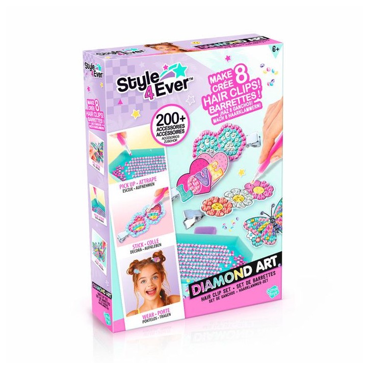 Canal Toys - Style 4 Ever - Set de barrettes Diamant Art - OFG 334