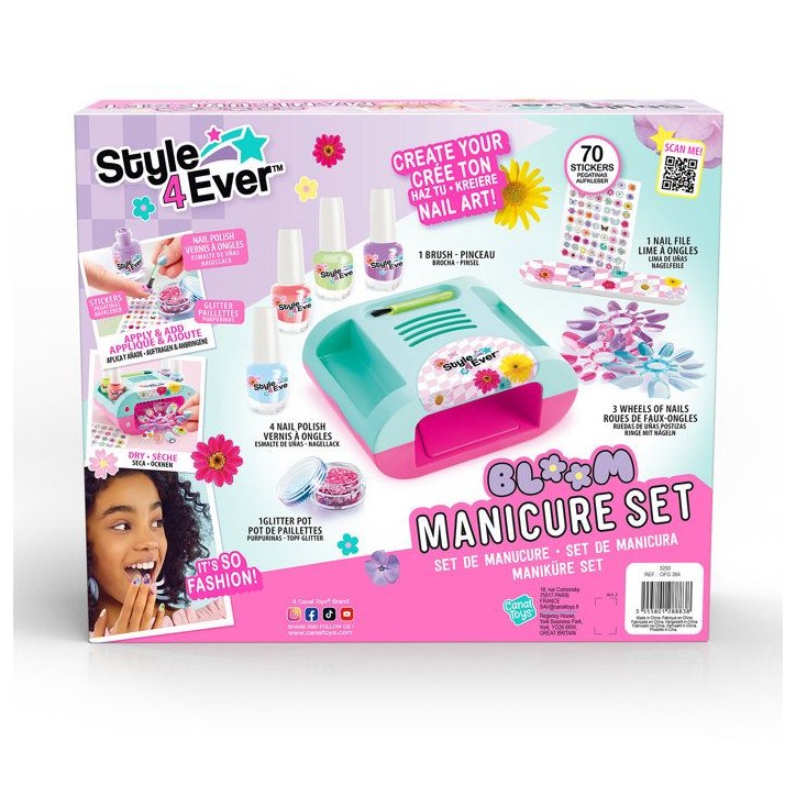 Set de Manucure Bloom - OFG 364 Canal Toys - Style 4 Ever - Set de Manucure Bloom - OFG 364 Canal Toys - Style 4 Ever -