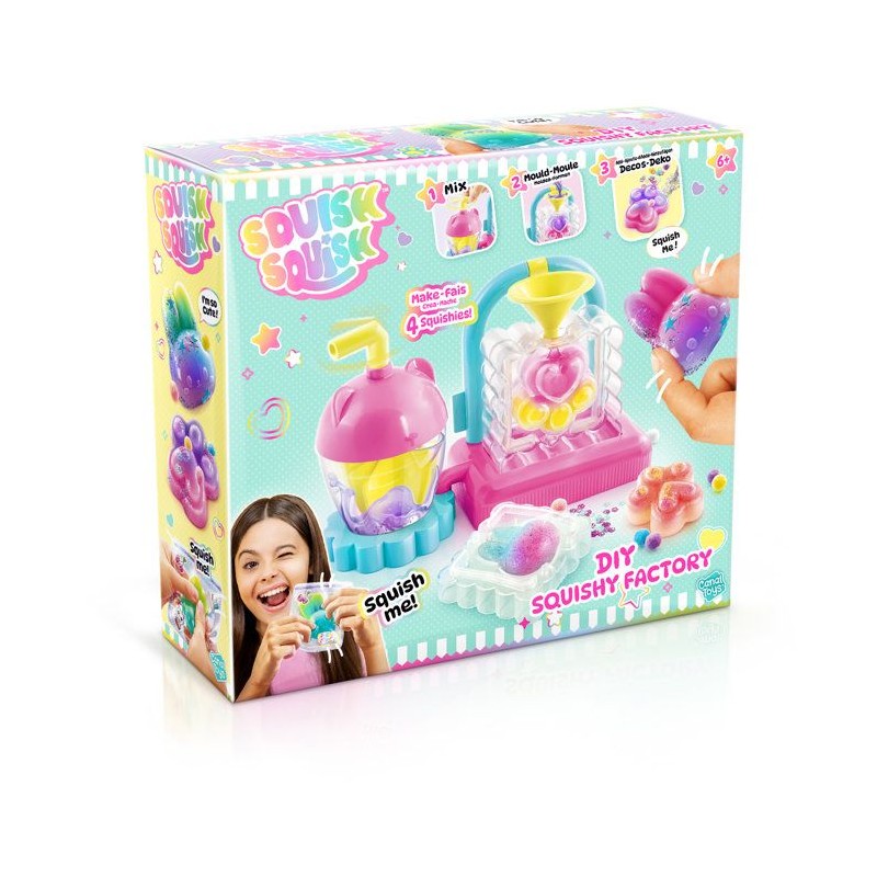 Squishy Factory - Canal Toys - SQUISH SQUISH - Des 6 ans - SQI 001