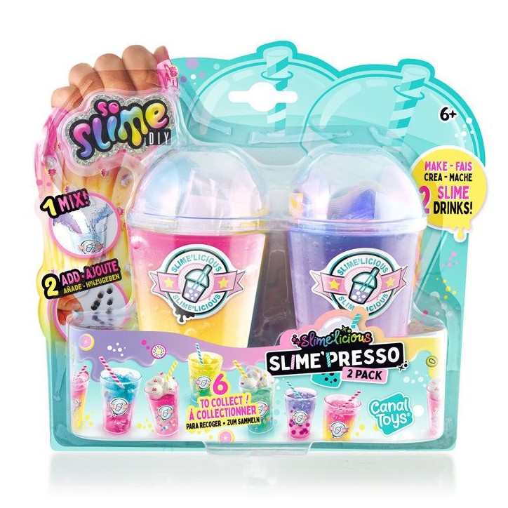 SO SLIME DIY - So Slime DIY - Slime'Presso 2 pack -So Fresh - SSC 253 SO SLIME DIY - So Slime DIY - Slime'Presso 2 pack -So Fresh - SSC 253