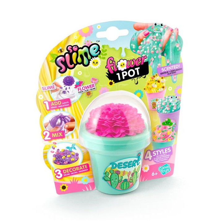 Slime Flower 1 Pot -So Slime- Canal Toys Des 6 ans - SSC 417 Slime Flower 1 Pot -So Slime- Canal Toys Des 6 ans - SSC 417