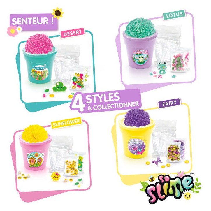 Slime Flower 1 Pot -So Slime- Canal Toys Des 6 ans - SSC 417 Slime Flower 1 Pot -So Slime- Canal Toys Des 6 ans - SSC 417
