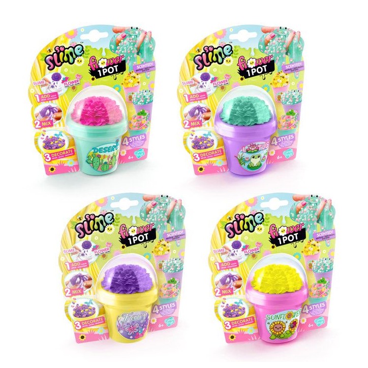 Slime Flower 1 Pot -So Slime- Canal Toys Des 6 ans - SSC 417 Slime Flower 1 Pot -So Slime- Canal Toys Des 6 ans - SSC 417