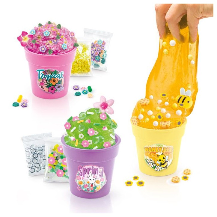 Slime Flower 3 Pots - Des 6 ans - SSC 418 Canal Toys - So Slime -